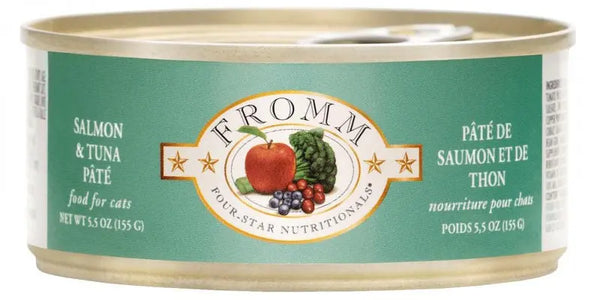 Fromm Four Star Grain Free Salmon & Tuna Pate Canned Cat Food