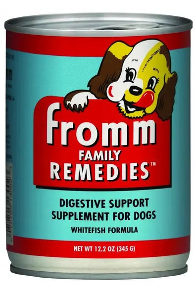 Fromm Family Remedies Whitefish Recipe Canned Digestive Support Supplement For Dogs