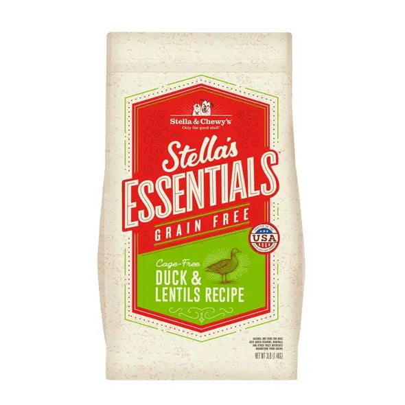 Stella & Chewy's Stella's Essentials Kibble Cage Free Duck & Lentils Recipe Dry Dog Food