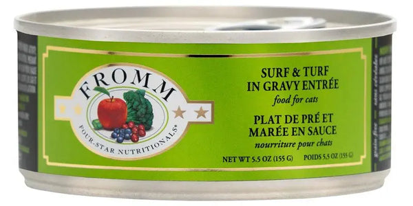 Fromm Surf & Turf In Gravy Entree Canned Cat Food