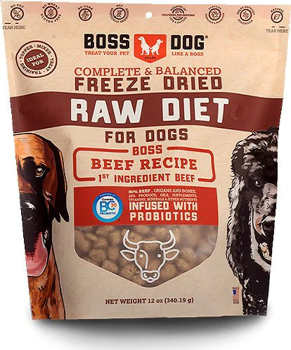 Complete & Balanced Beef Recipe Freeze Dried Dog Food