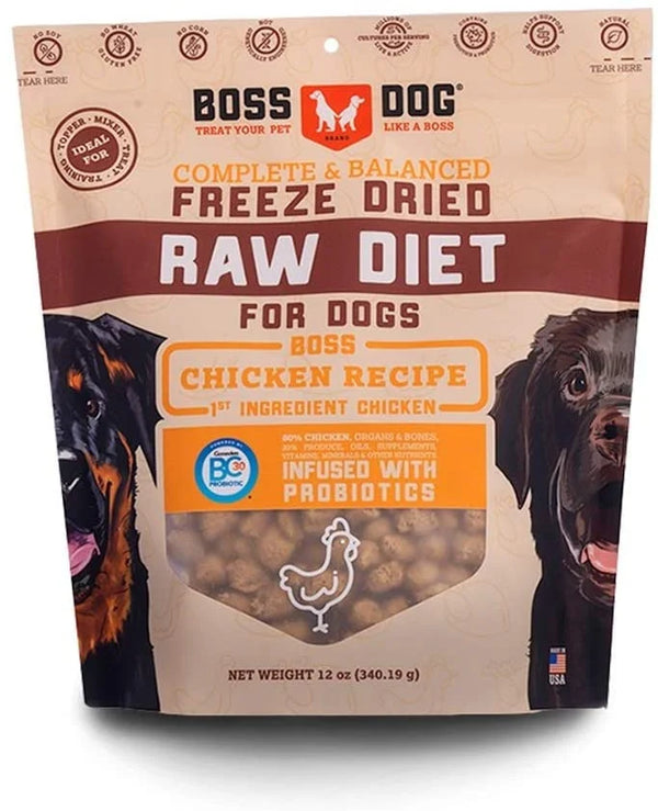 Complete & Balanced Chicken Recipe Freeze Dried Dog Food