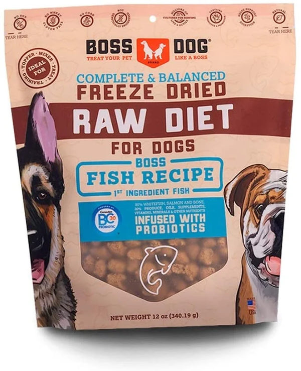Complete & Balanced Fish Recipe Freeze Dried Dog Food