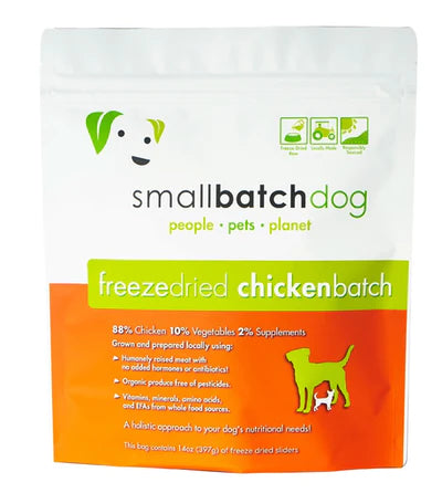 Smallbatch Freeze Dried Chicken Batch dog