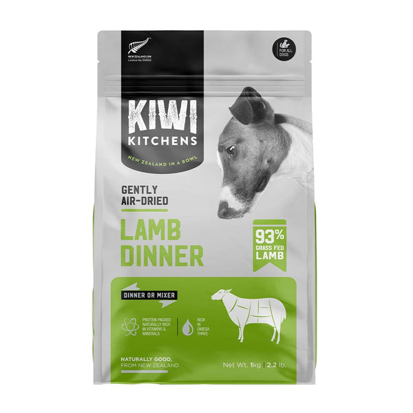 Kiwi Kitchens Air Dried Lamb Dog Dinner 2.2lbs