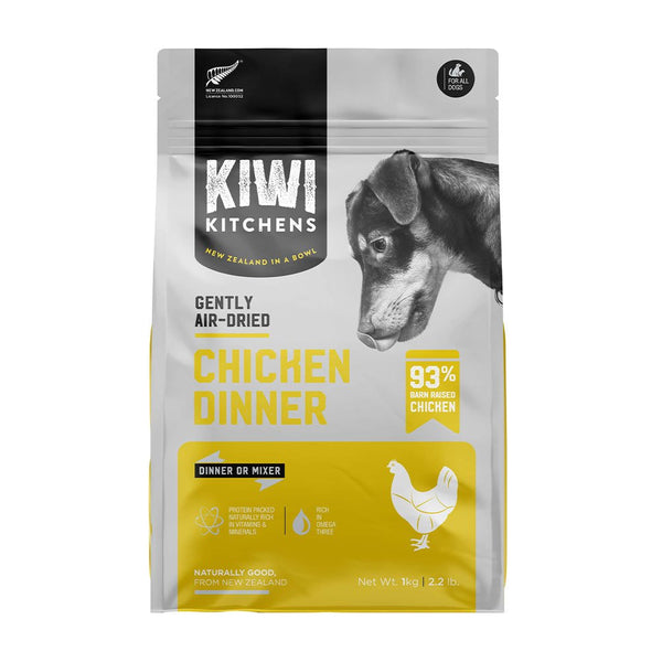 Kiwi Kitchens Air Dried Chicken Dog Dinner 2.2lbs