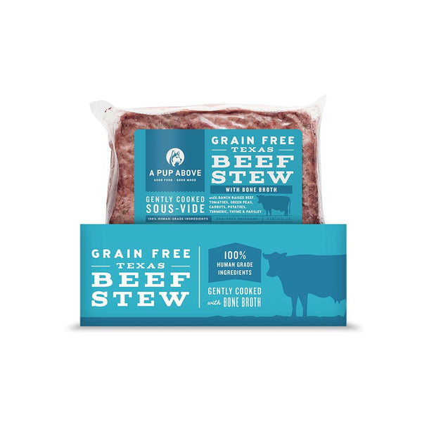 A Pup Above Texas Beef Stew Dog Food 12lb Box