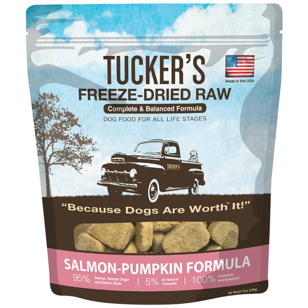 Tucker's Freeze-Dried Raw Salmon-Pumpkin Recipe Dog Food