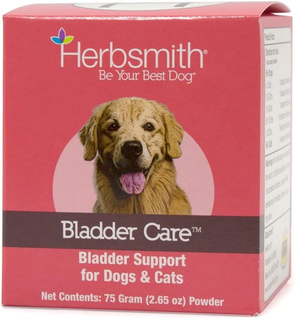 Herbsmith Bladder Care for Cats and Dogs – Maintains Urinary Health for Dogs and Cats – Dog and Cat Kidney Support (Select a Size)