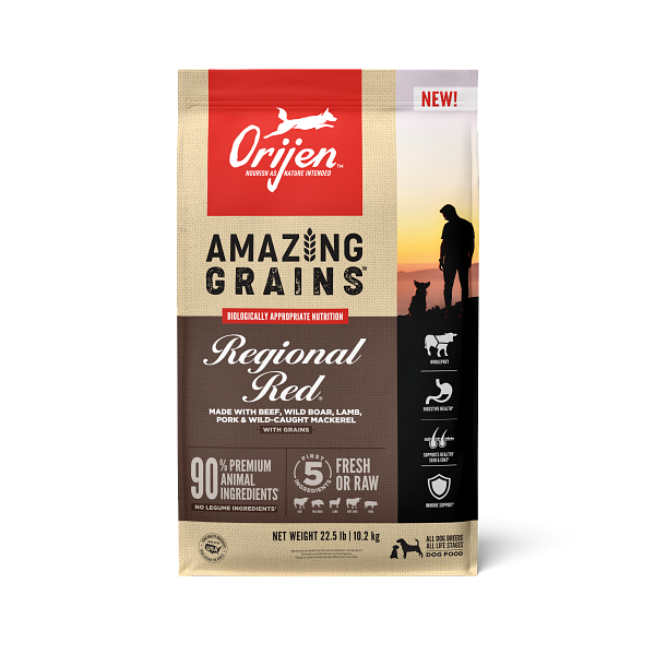 High Protein Amazing Grains Regional Red Dry Dog Food