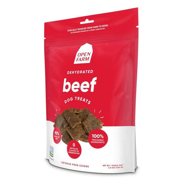 Curated visual reference: Gallery Detail: Open Farm Dehydrated Grain Free Beef Dog Treats