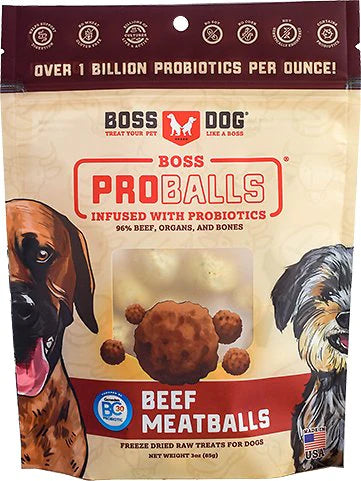 Proballs Beef Meatball Freeze Dried Dog Treats