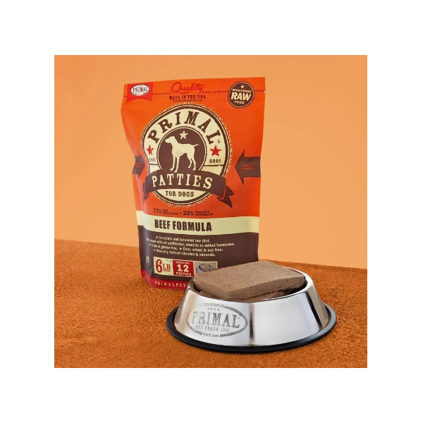 Primal patties for dogs deals