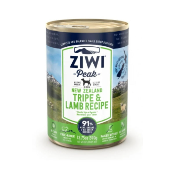Peak Grain Free New Zealand Tripe and Lamb Recipe Canned Dog Food
