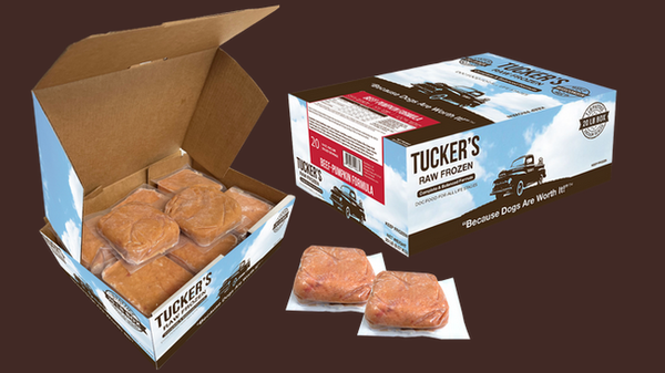 Tucker's raw sales frozen dog food