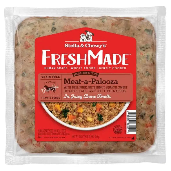 Stella & Chewy's Freshmade Meat-A-Palooza Gently Cooked Dog Food