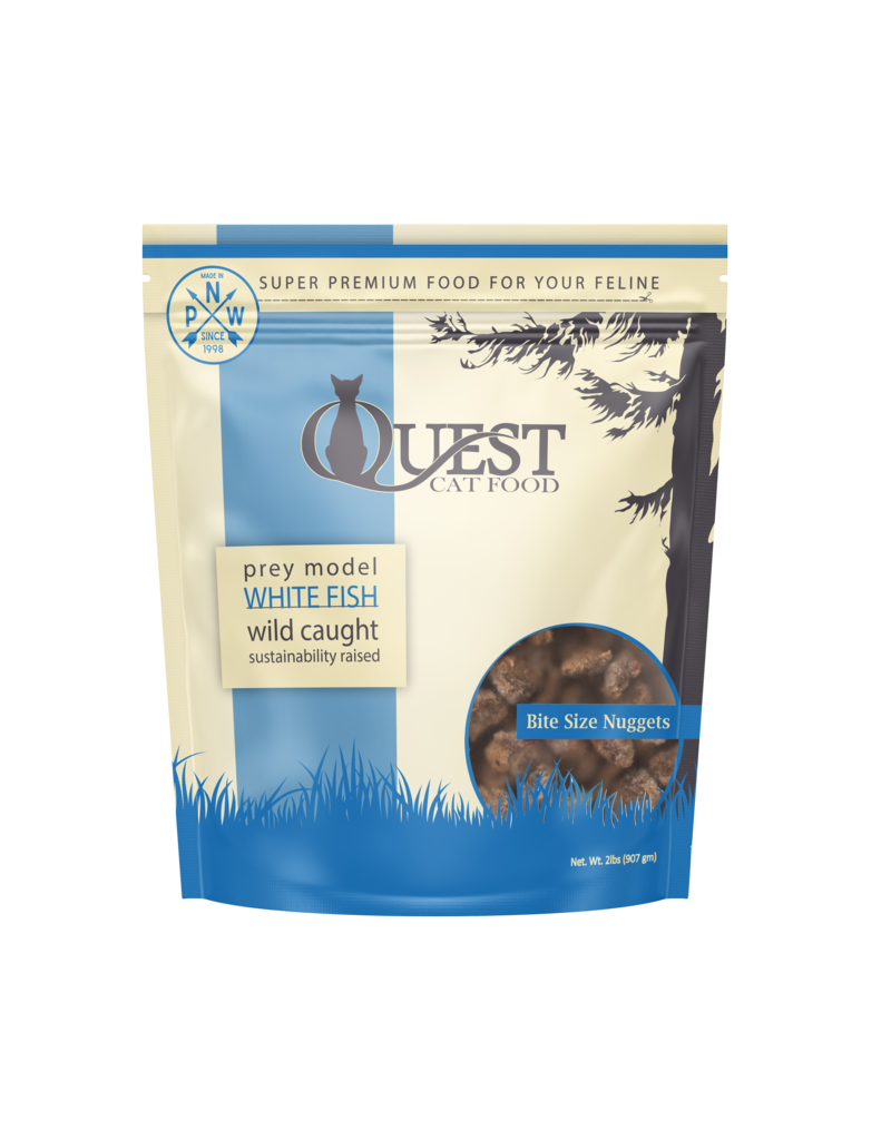 Quest Frozen Cat Food 2lb Bags - Select a Protein – Houston Raw Pet Food